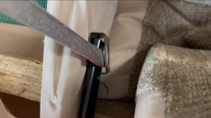 recliner chair back removal