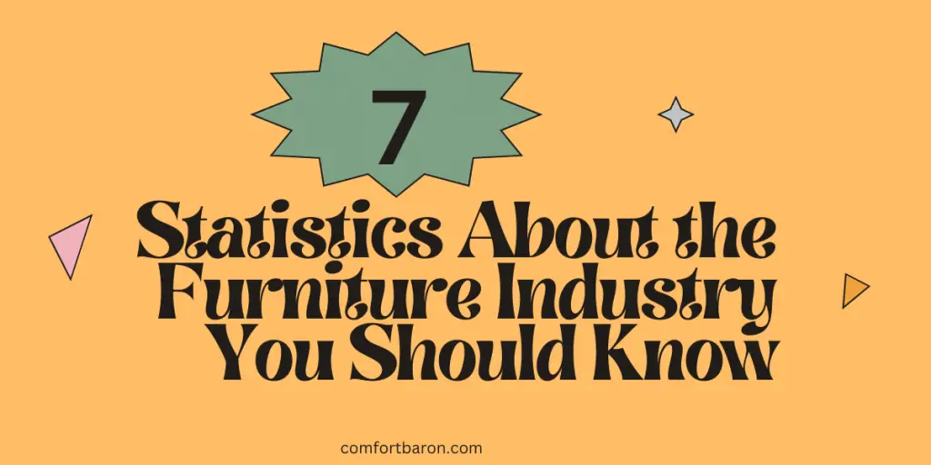 key statistics about the furniture industry