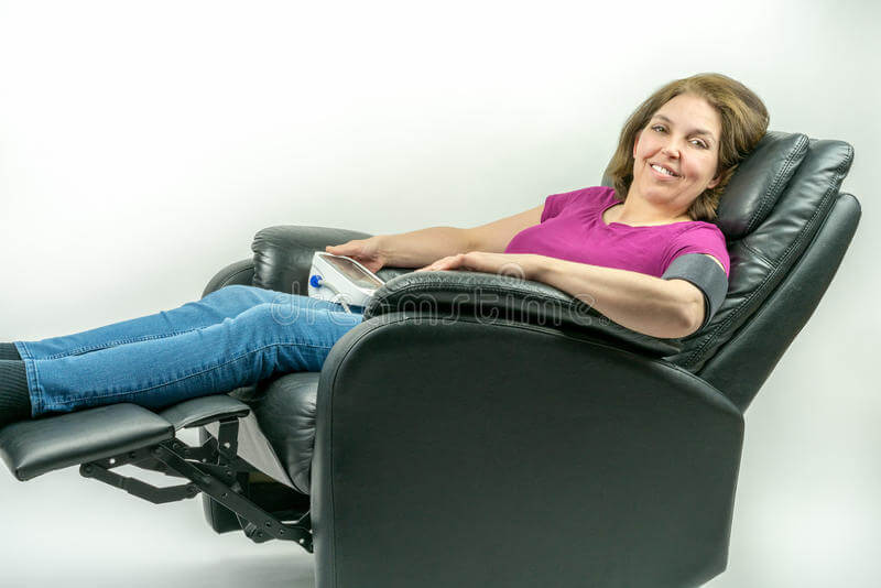 how to adapt a recliner for right arm surgery